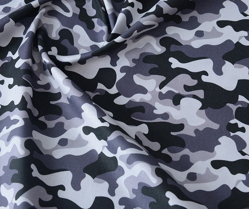 Camouflage Print 100% Cotton Fabric — 145cm Wide | Digital Print