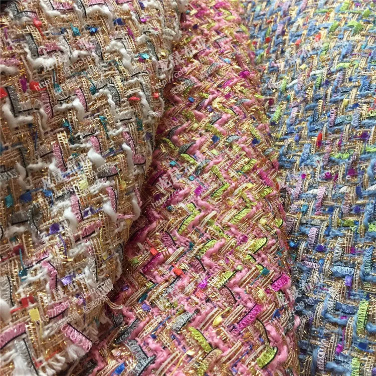 Wool Tweed Fabric by the Meter | Soft Woven Twill | 150cm Wide | 5 Colors