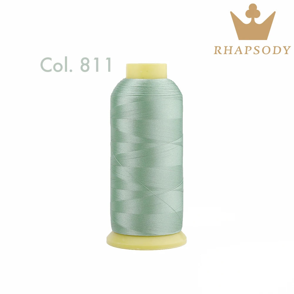 40WT Polyester Embroidery Thread – 5000 Meters per Spool | 128 Colors for Machine & Hand Embroidery