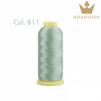 40WT Polyester Embroidery Thread – 5000 Meters per Spool | 128 Colors for Machine & Hand Embroidery