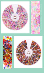 Set de 2000 Cuentas de Cristal de Semilla – 12 Colores Surtidos para Hacer Joyas, Pulseras y Manualidades DIY