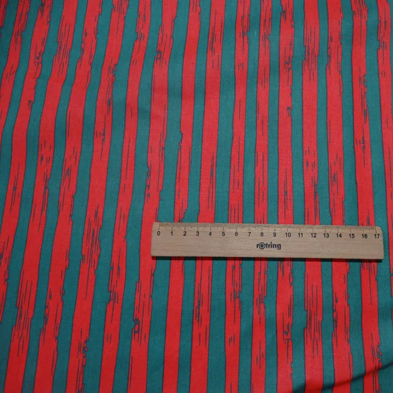 Christmas Twill Cotton Fabric – Santa, Trees & Holiday Prints, 0.5m x 1.6m