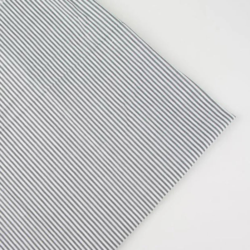 100% Cotton Polka Dot & Vertical Stripe Print Fabric | 150cm Wide | Sold by the Half Meter