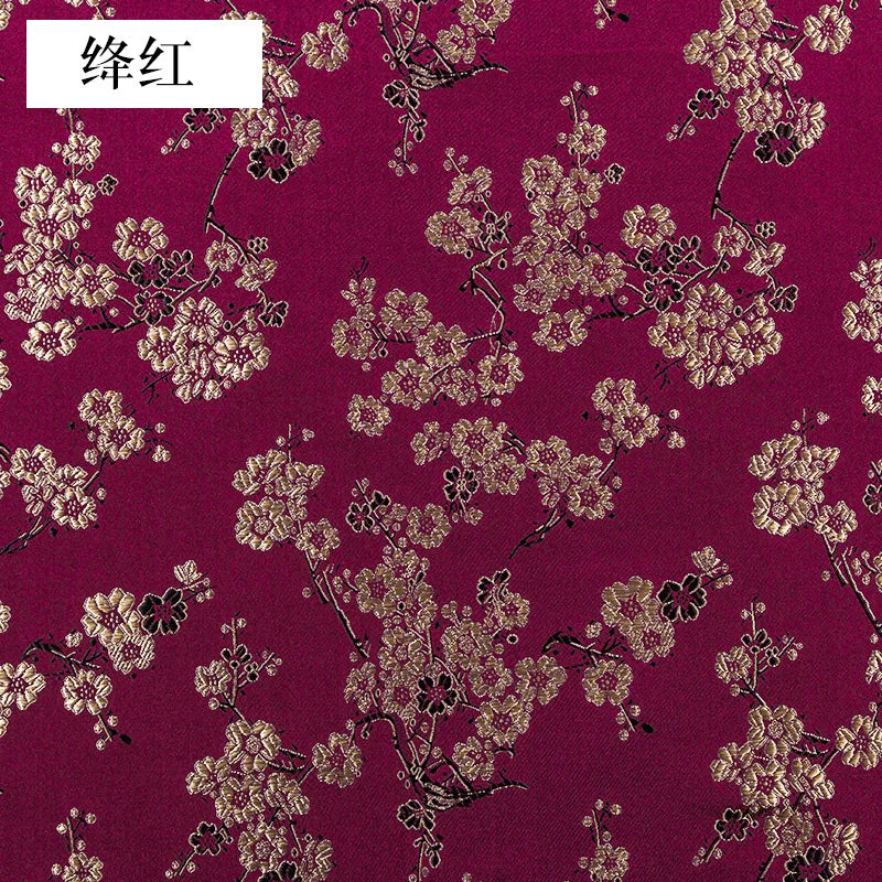 Brocade Jacquard Fabric by the Meter | Patterned Sewing & Quilting Cloth