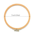 Beechwood Embroidery Hoop – 3–12 in Sizes
