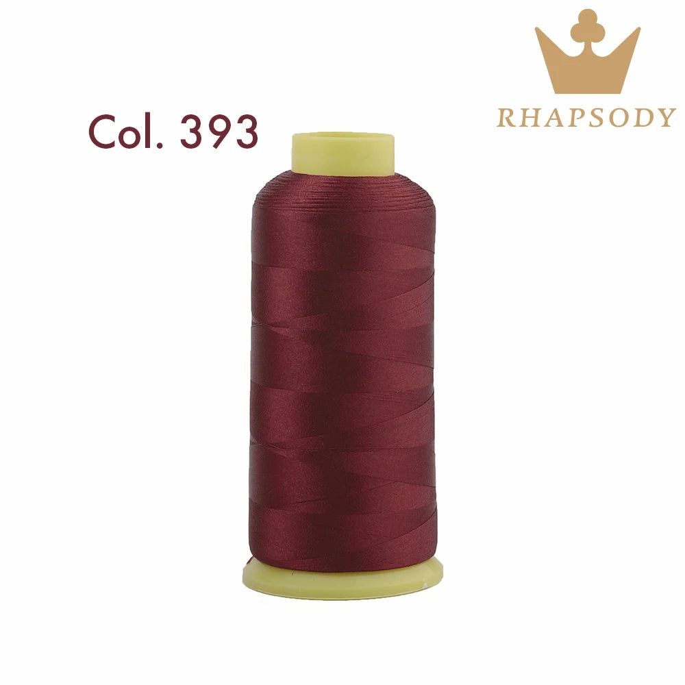 40WT Polyester Embroidery Thread – 5000 Meters per Spool | 128 Colors for Machine & Hand Embroidery