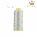 40WT Polyester Embroidery Thread – 5000 Meters per Spool | 128 Colors for Machine & Hand Embroidery