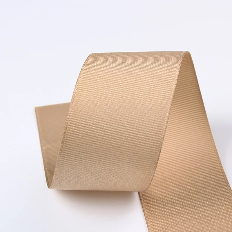 Solid-Color Polyester Ribbon – 10-Meter Roll