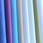 Juego de telas de sarga de algodón de color liso de 38 piezas – 20 x 30 cm (8" x 12") | 38 colores únicos