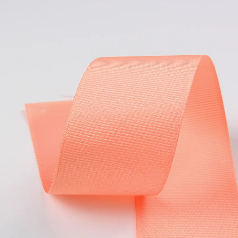 Solid-Color Polyester Ribbon – 10-Meter Roll