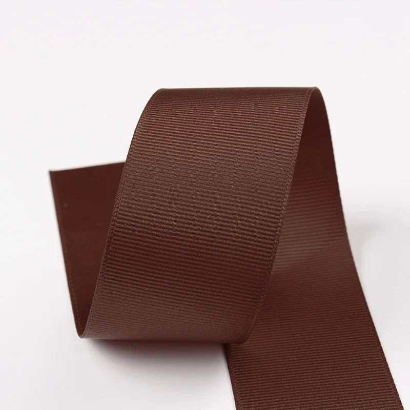 Solid-Color Polyester Ribbon – 10-Meter Roll