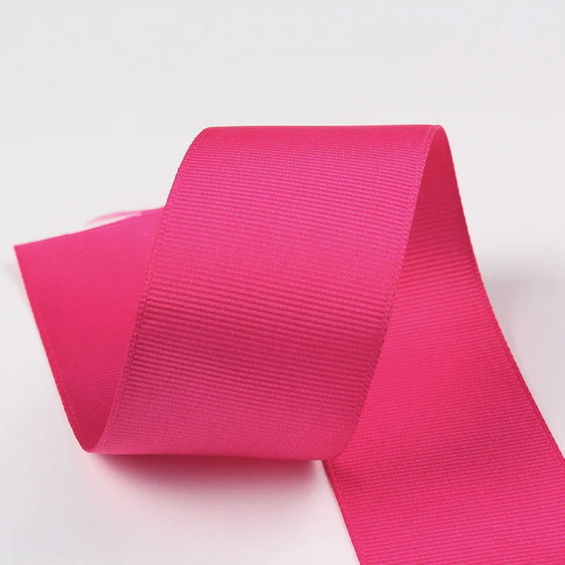 Solid-Color Polyester Ribbon – 10-Meter Roll