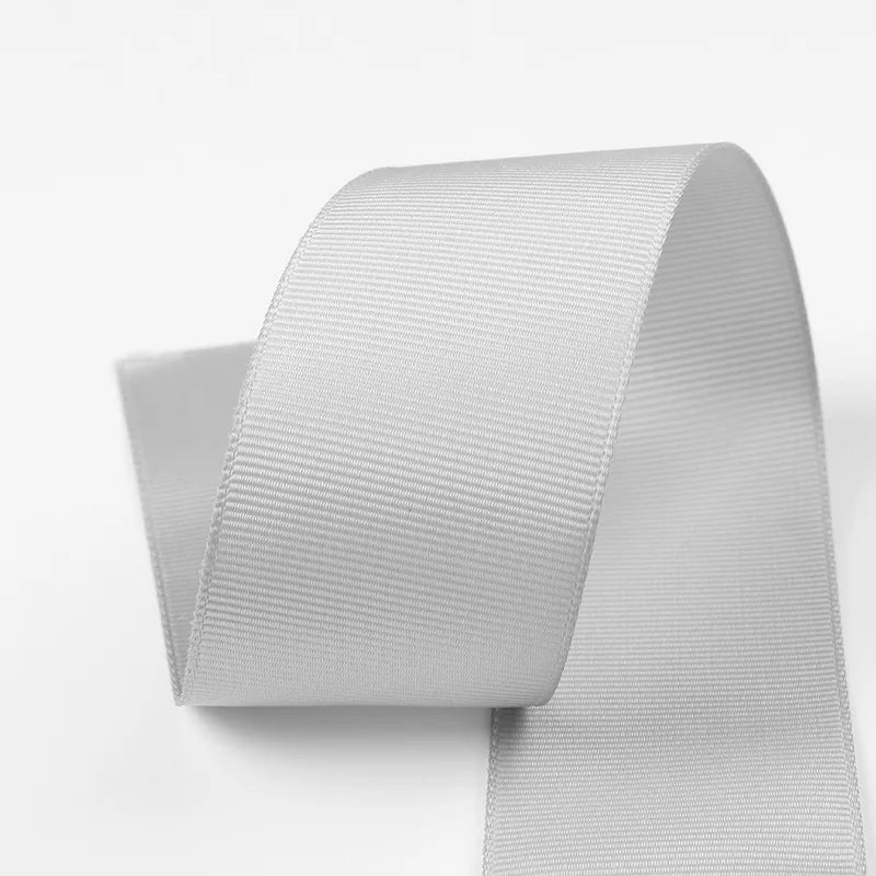 Solid-Color Polyester Ribbon – 10-Meter Roll
