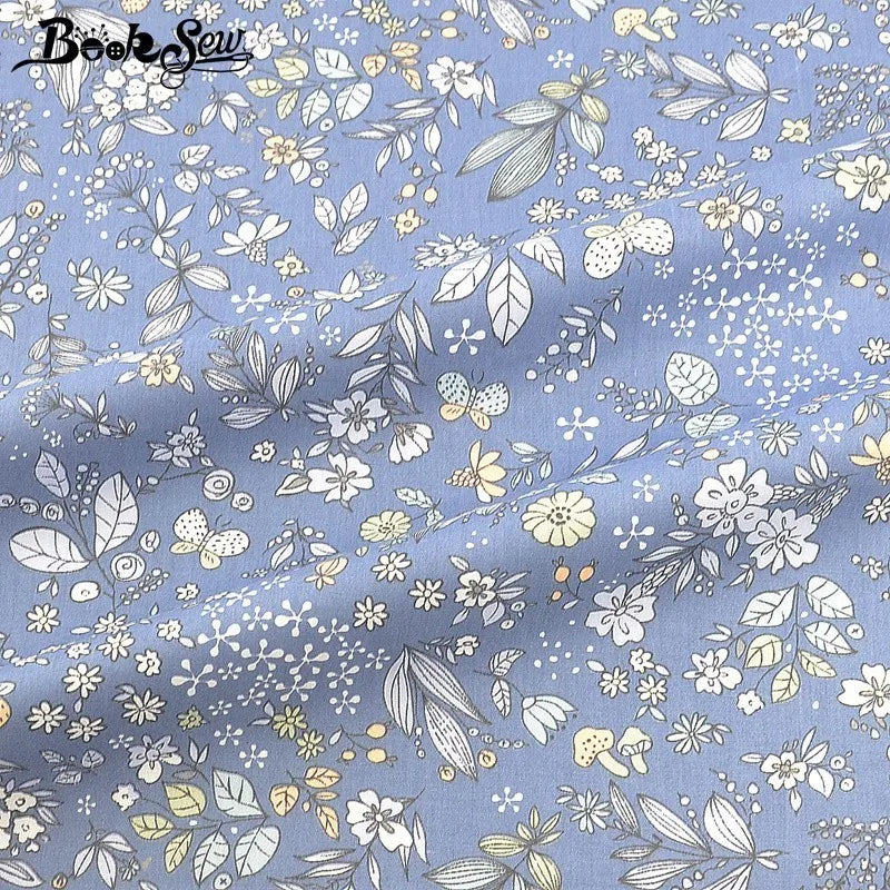 Cartoon & Floral Cotton Fabric Fat Eighths - 20x25cm Patchwork Fabric