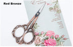 Tijeras de Costura y Manualidades Estilo Vintage – Acero Inoxidable Decorativo, 11,4 cm