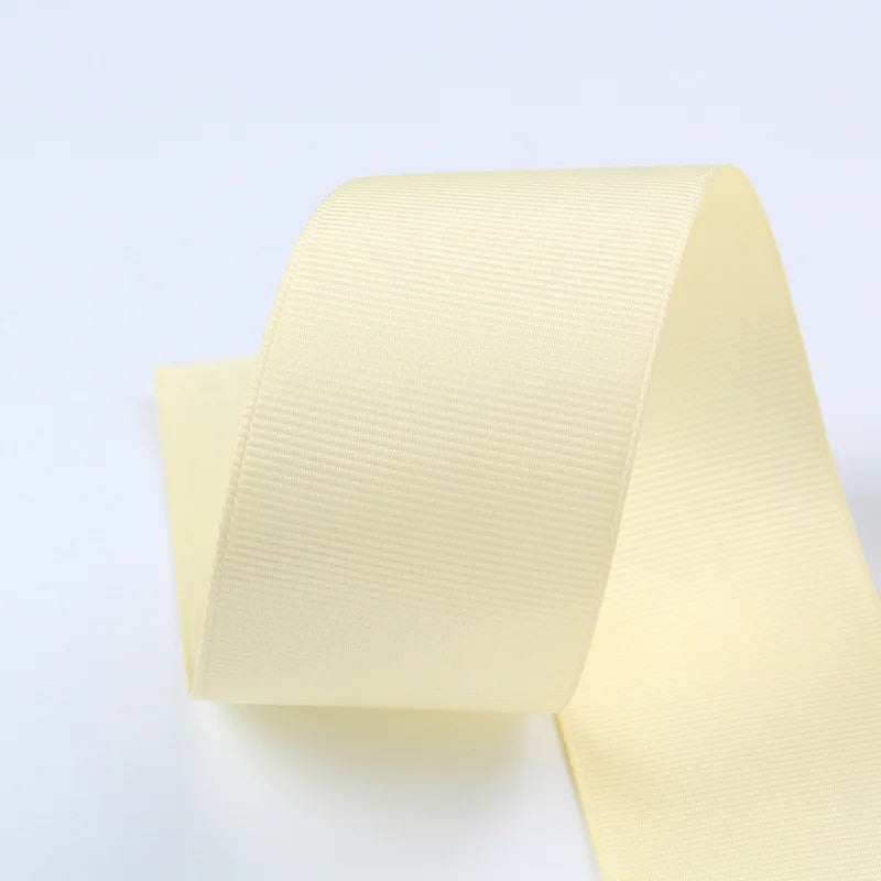 Solid-Color Polyester Ribbon – 10-Meter Roll