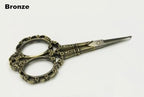 Tijeras de Costura y Manualidades Estilo Vintage – Acero Inoxidable Decorativo, 11,4 cm
