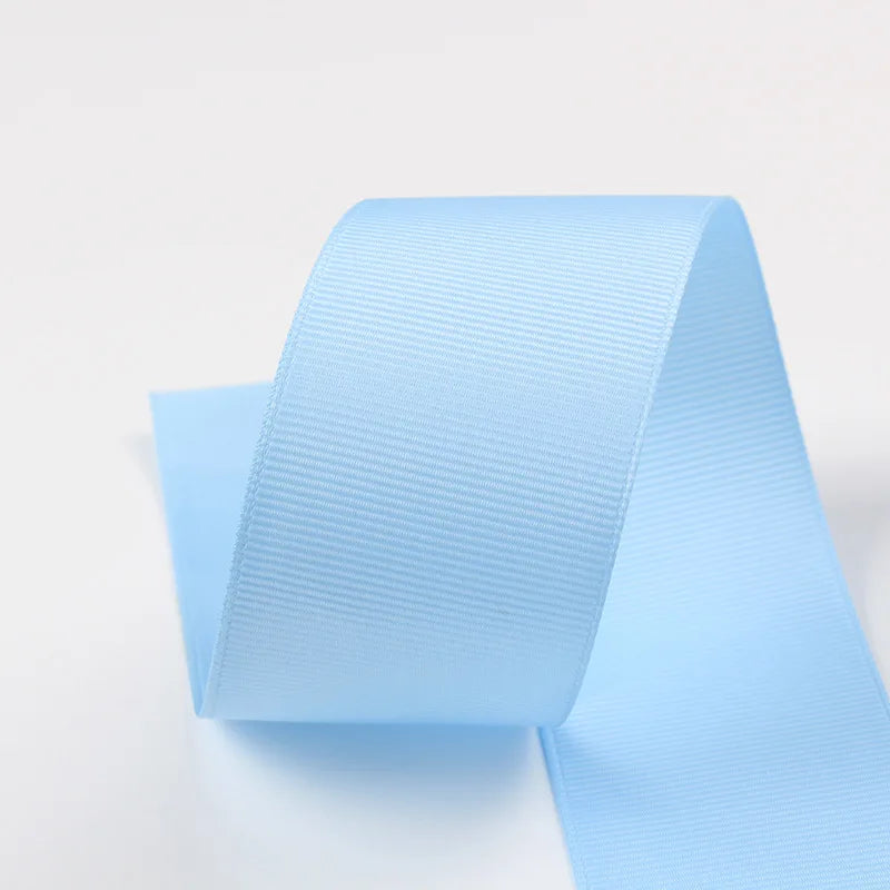 Solid-Color Polyester Ribbon – 10-Meter Roll