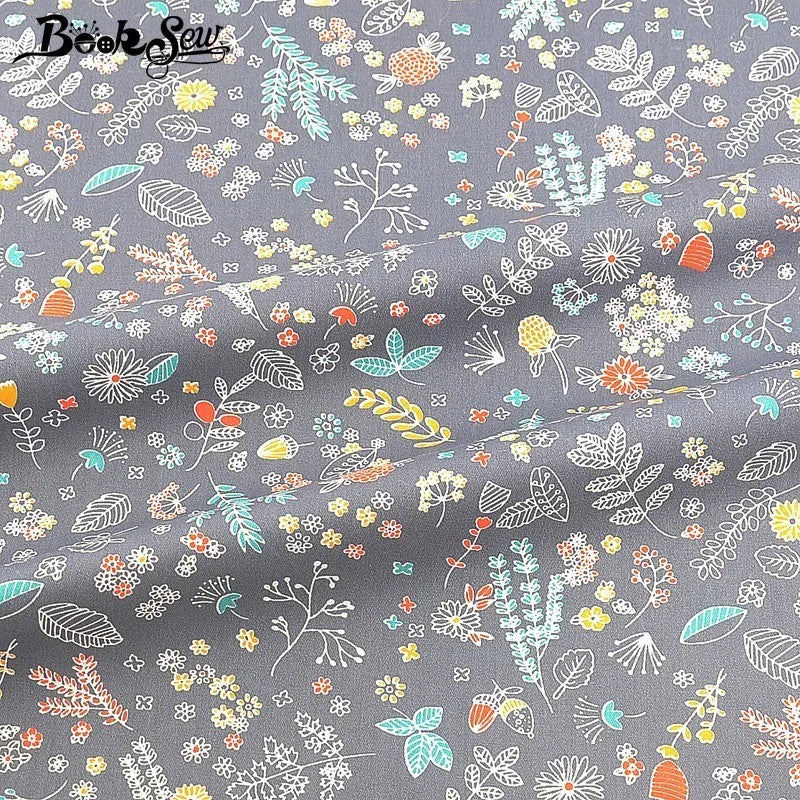 Cartoon & Floral Cotton Fabric Fat Eighths - 20x25cm Patchwork Fabric