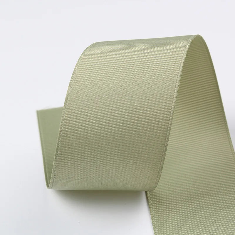 Solid-Color Polyester Ribbon – 10-Meter Roll