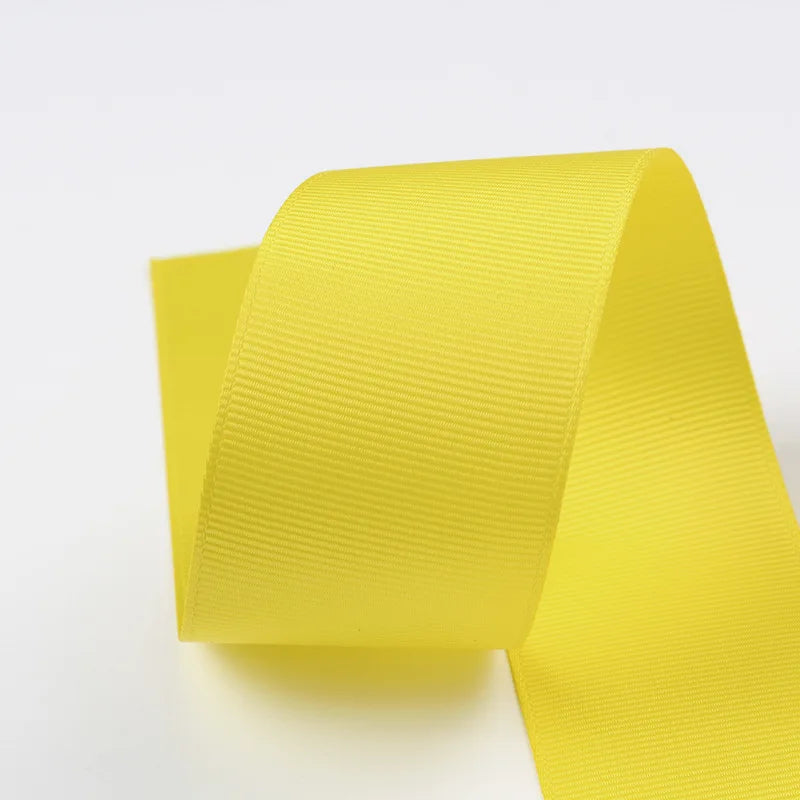 Solid-Color Polyester Ribbon – 10-Meter Roll