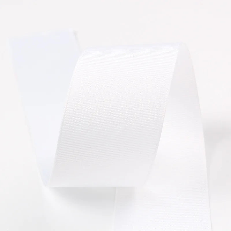 Solid-Color Polyester Ribbon – 10-Meter Roll