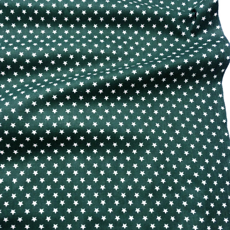 Christmas Twill Cotton Fabric – Santa, Trees & Holiday Prints, 0.5m x 1.6m