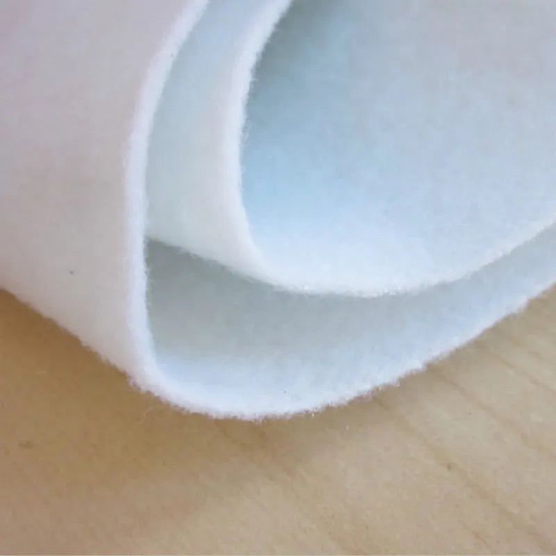 Soft Cotton Non-Woven Felt Fabric | 2mm Thick | 100×100cm or 100×50cm | Light Gray | DIY Crafts & Dolls