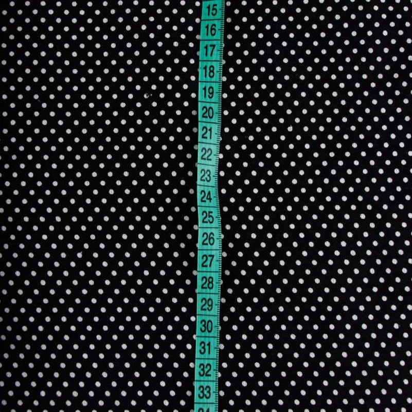 100% Cotton Polka Dot & Vertical Stripe Print Fabric | 150cm Wide | Sold by the Half Meter