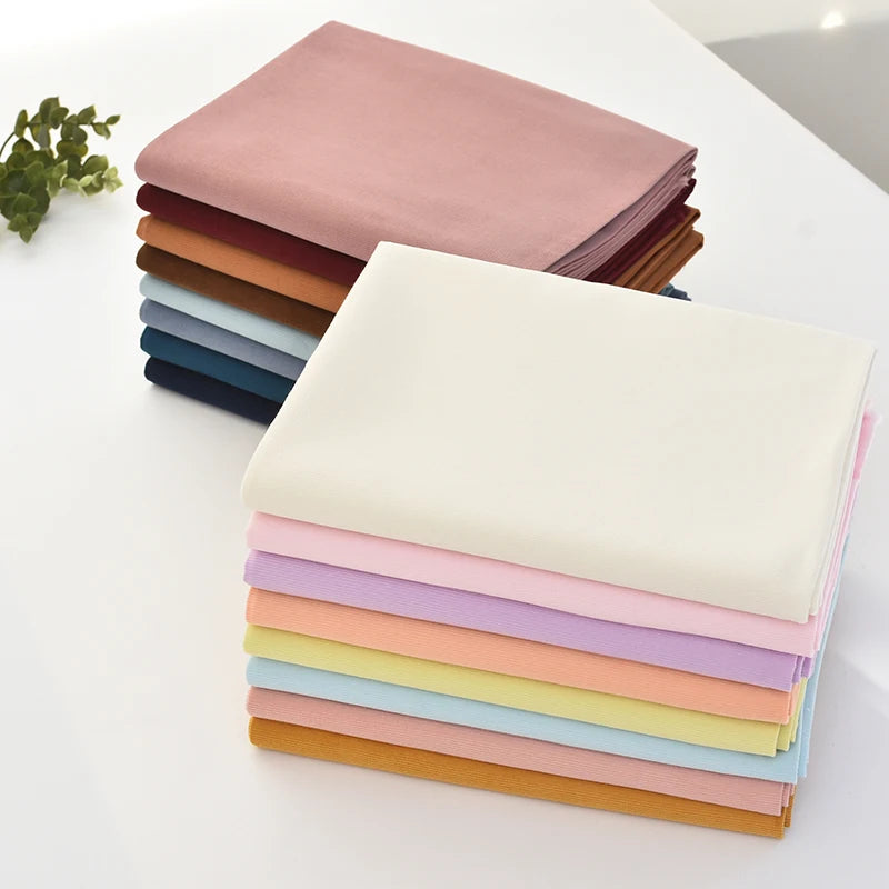 145*50cm/Pcs In Stock 21 Corduroy Fabric Cotton High Quality Plain Cotton Corduroy Fabric for Clothing