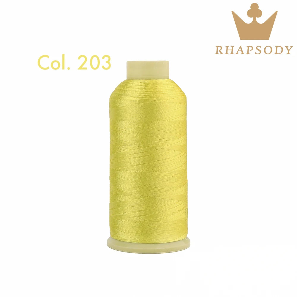 40WT Polyester Embroidery Thread – 5000 Meters per Spool | 128 Colors for Machine & Hand Embroidery