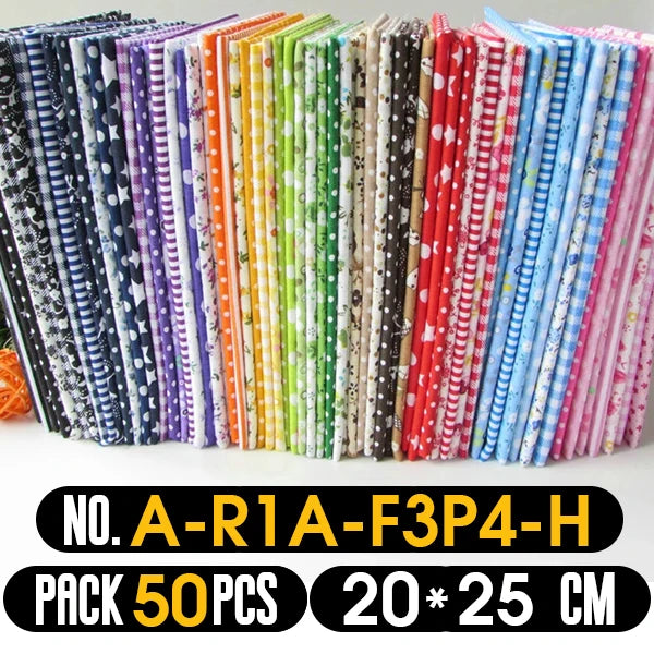 Quilting Fat Quarter Bundle – 100% Cotton Patchwork Fabric