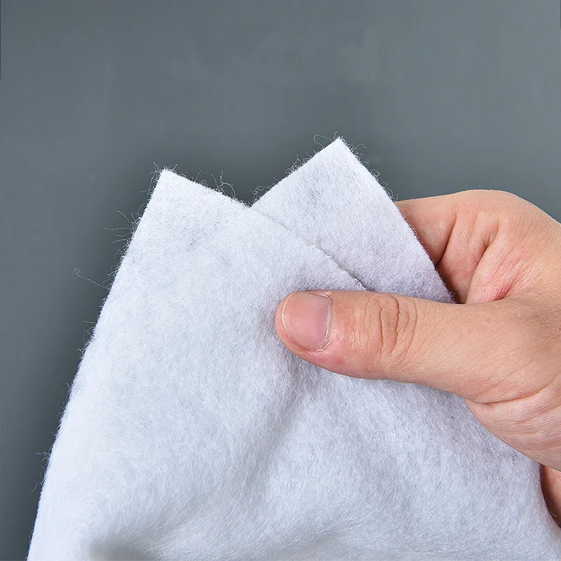 Soft Cotton Non-Woven Felt Fabric | 2mm Thick | 100×100cm or 100×50cm | Light Gray | DIY Crafts & Dolls
