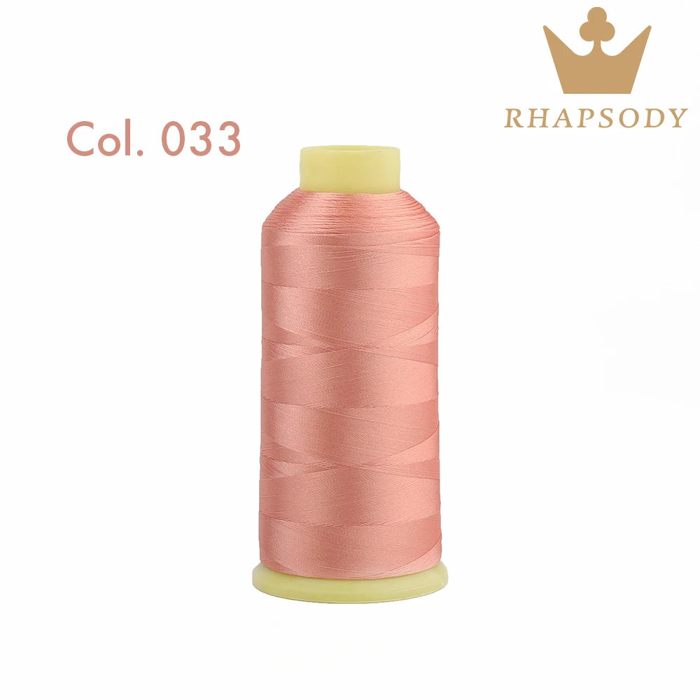 40WT Polyester Embroidery Thread – 5000 Meters per Spool | 128 Colors for Machine & Hand Embroidery