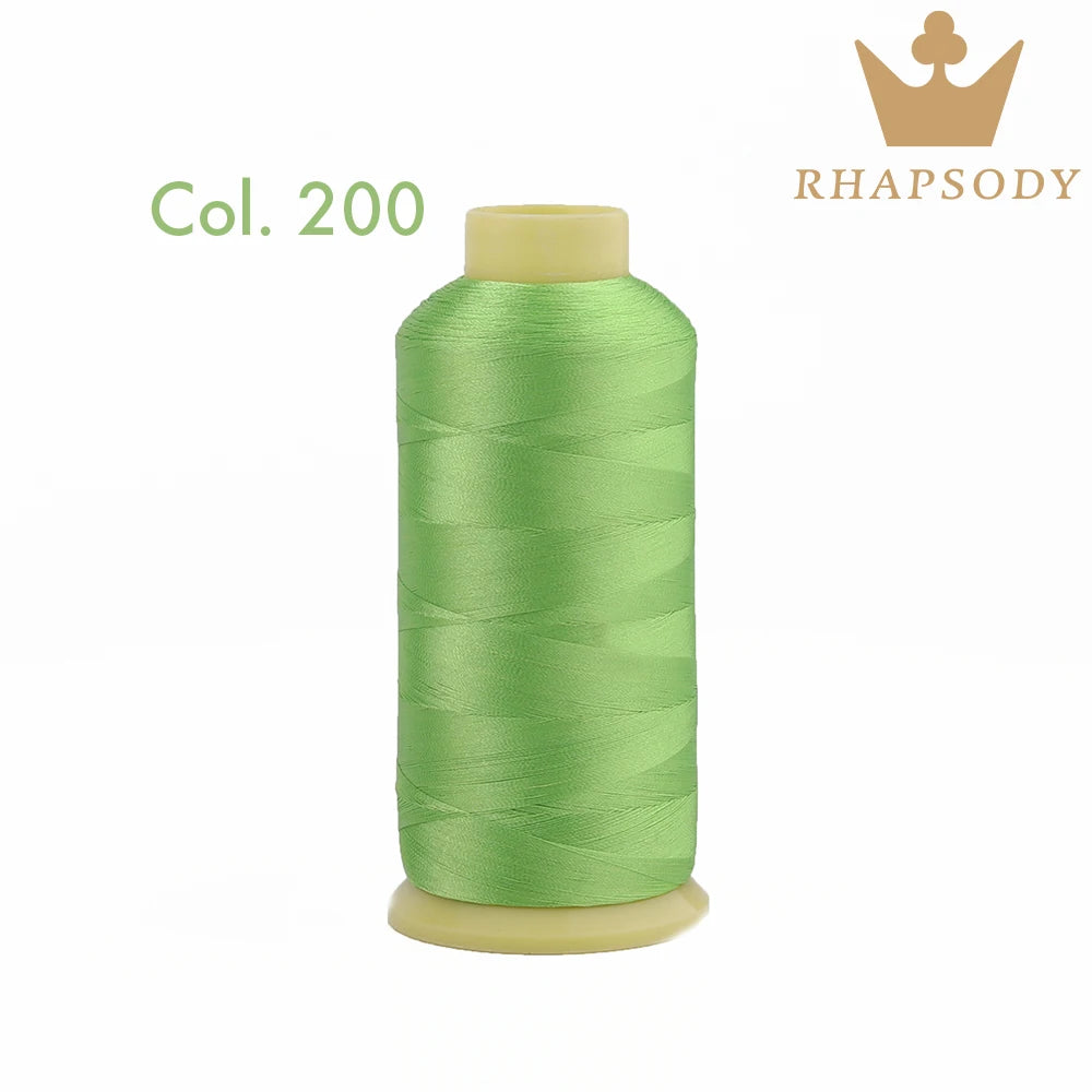 40WT Polyester Embroidery Thread – 5000 Meters per Spool | 128 Colors for Machine & Hand Embroidery