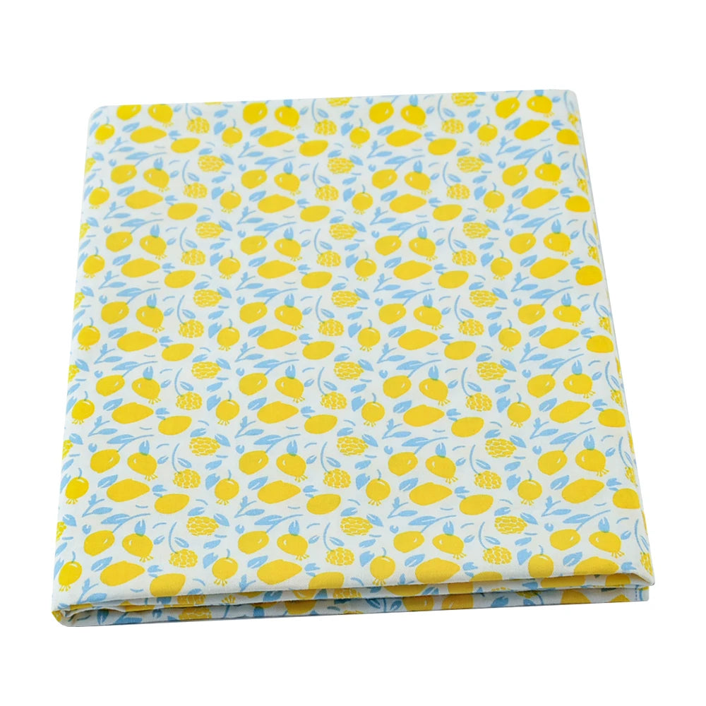 Floral Cotton Fabric - 25x45cm 100% Cotton Patchwork Fabric