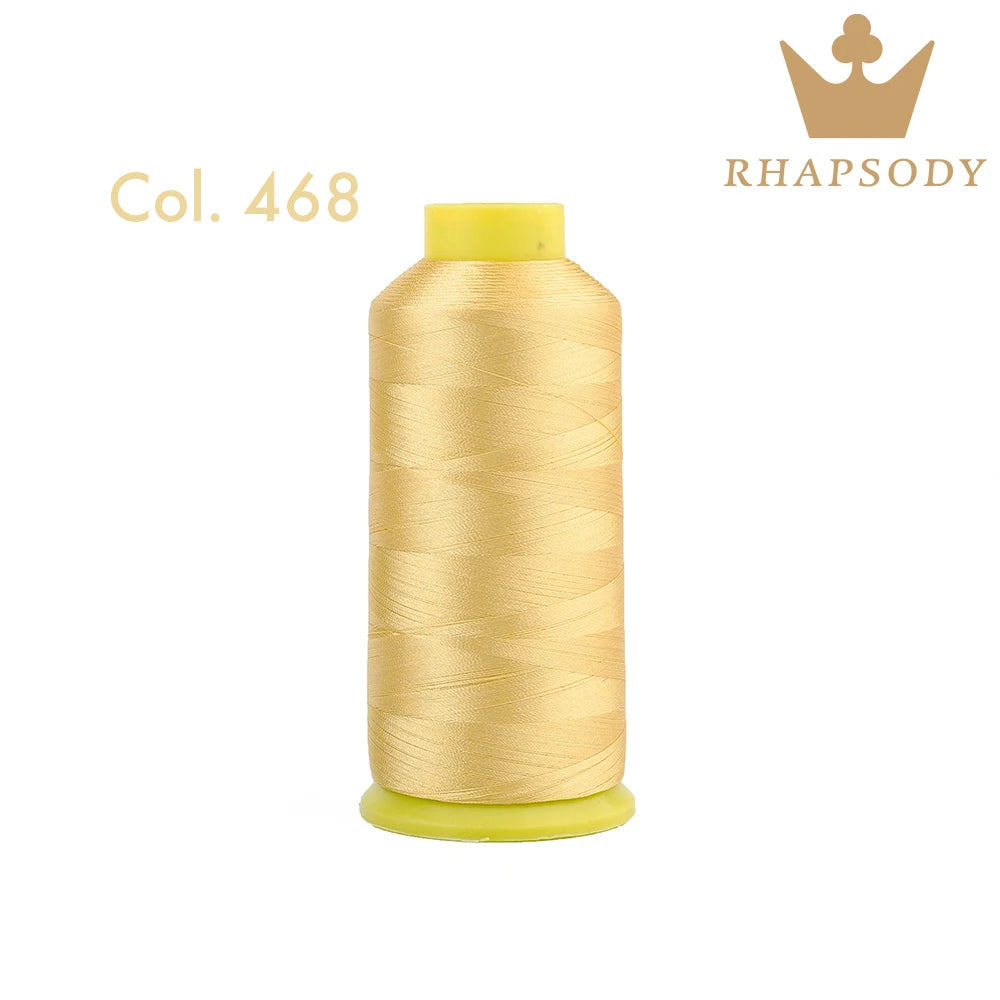 40WT Polyester Embroidery Thread – 5000 Meters per Spool | 128 Colors for Machine & Hand Embroidery