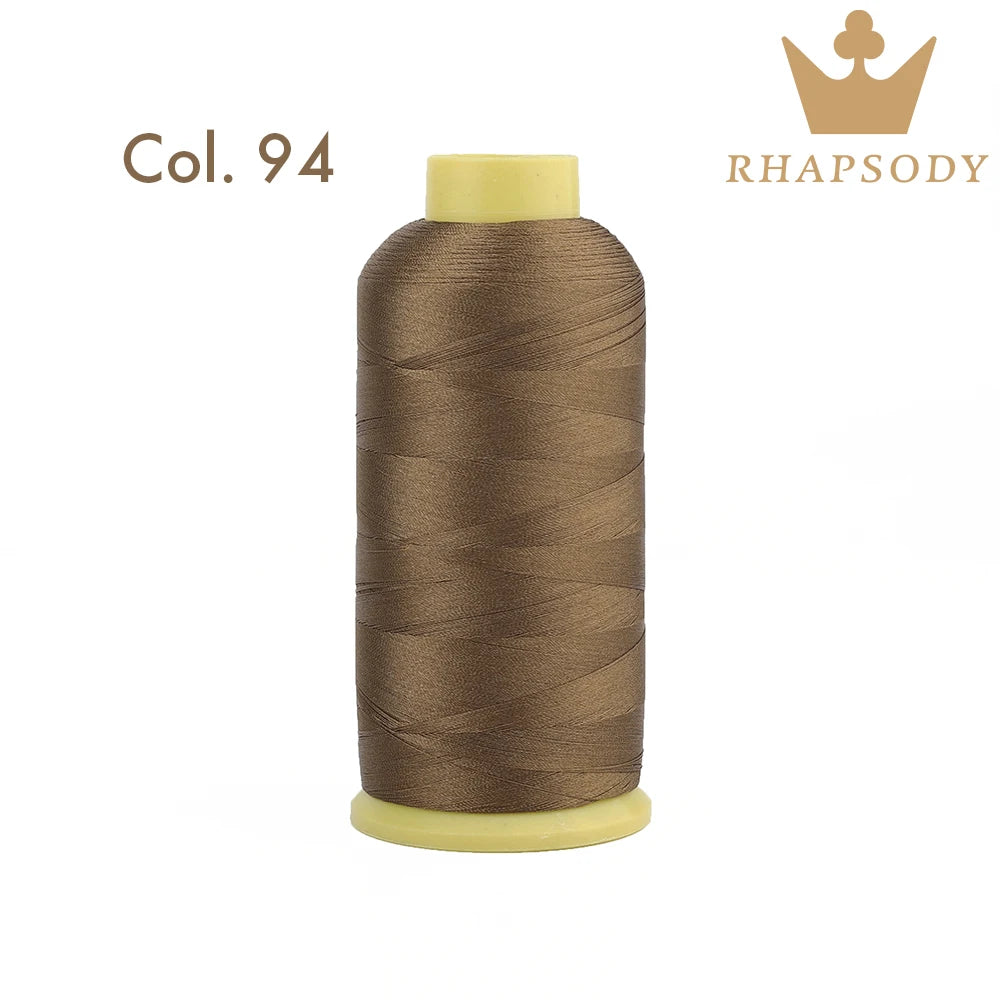 40WT Polyester Embroidery Thread – 5000 Meters per Spool | 128 Colors for Machine & Hand Embroidery