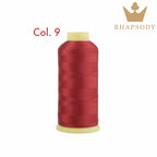 40WT Polyester Embroidery Thread – 5000 Meters per Spool | 128 Colors for Machine & Hand Embroidery