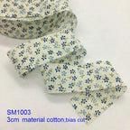 Floral Printed Fabric Ribbon – 10-Yard Roll