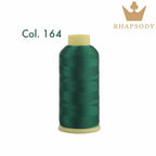 40WT Polyester Embroidery Thread – 5000 Meters per Spool | 128 Colors for Machine & Hand Embroidery