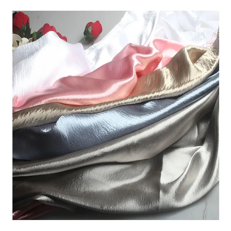 Matte Satin Lining Fabric – 59" Wide, 97% Polyester + Spandex | Garment Lining & DIY Sewing (Sold by the Meter)