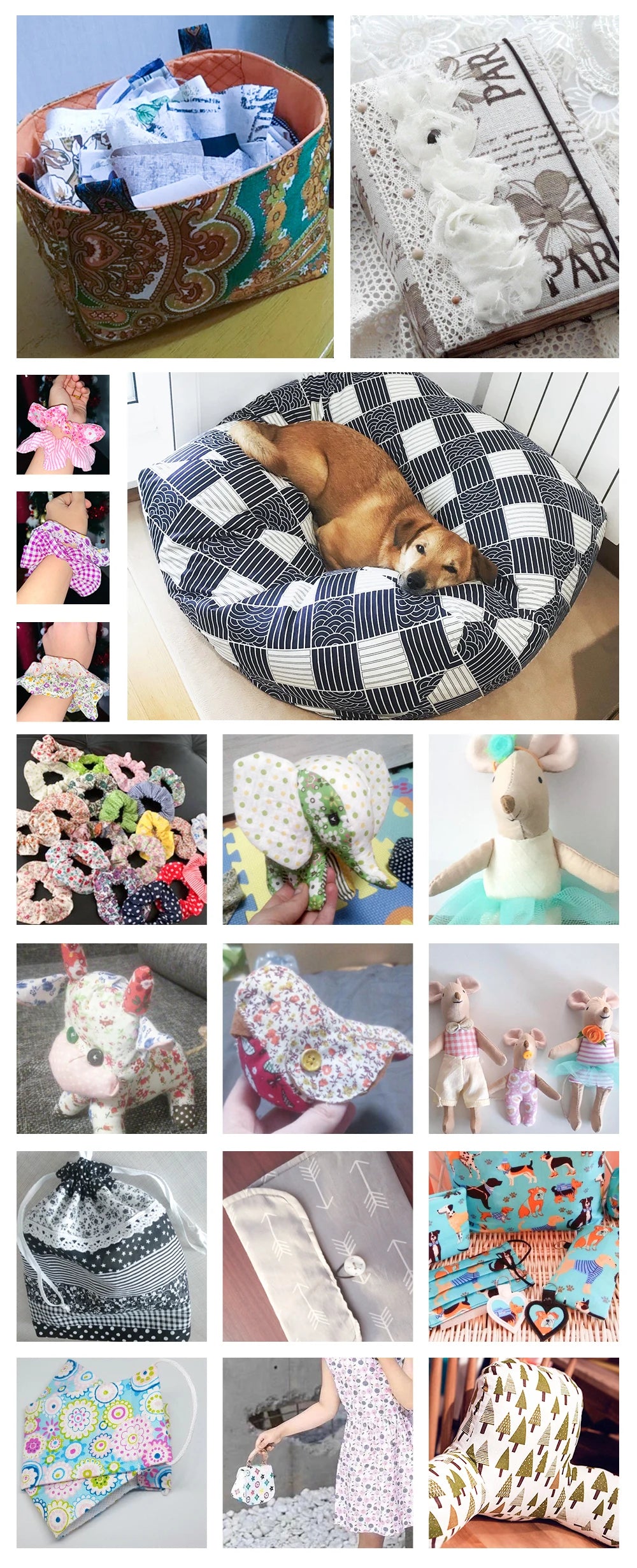 Quilting Fat Quarter Bundle – 100% Cotton Patchwork Fabric