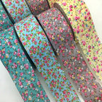 Floral Printed Fabric Ribbon – 10-Yard Roll