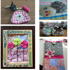 Paquete de 7 Retales de Algodón Surtidos – 25×25cm (9.8"×9.8") | Tela Precortada para Acolchar