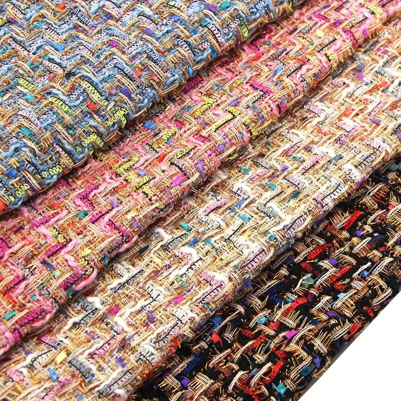 Wool Tweed Fabric by the Meter | Soft Woven Twill | 150cm Wide | 5 Colors