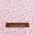 Blue & Pink Floral Print 100% Cotton Fabric — 150cm Wide | Pre-Cut Quilting & Patchwork Fabric