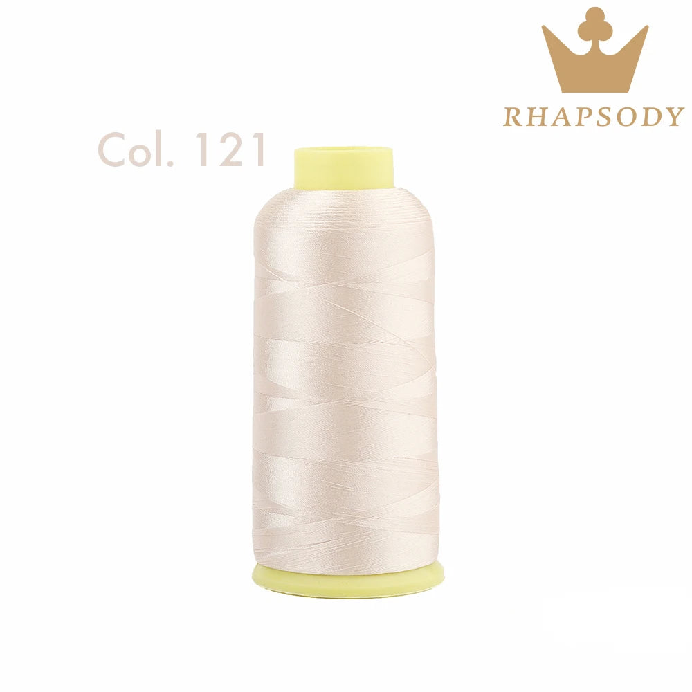 40WT Polyester Embroidery Thread – 5000 Meters per Spool | 128 Colors for Machine & Hand Embroidery