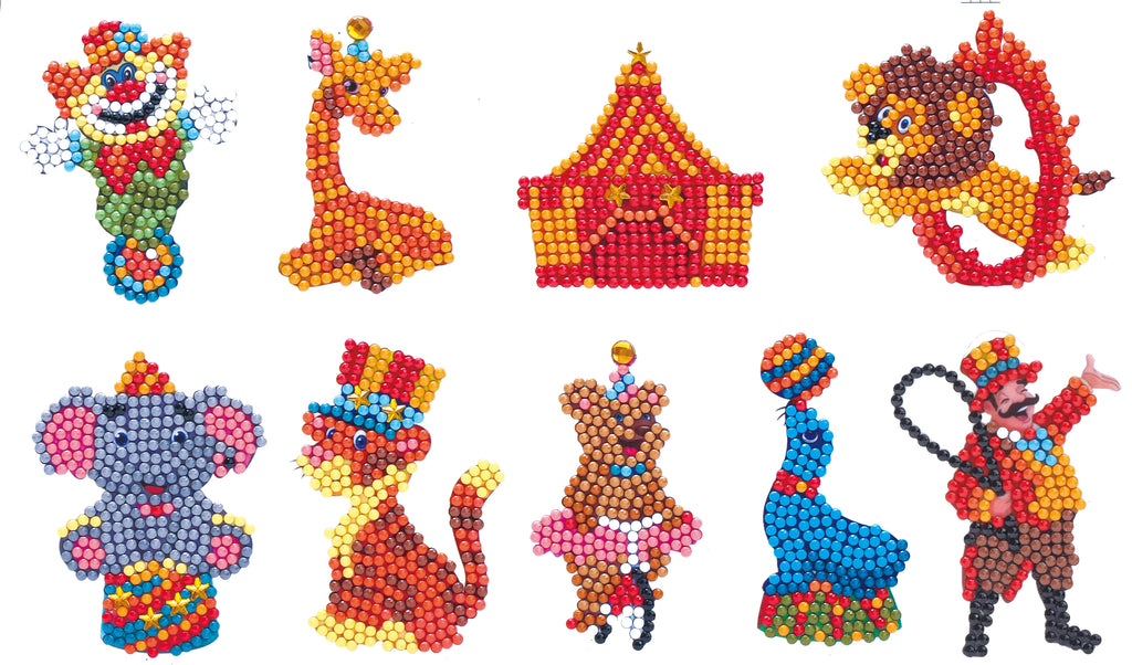 Kits de pintura de diamantes 5D para niños, pegatinas de animales con diamantes DIY, arte de diamantes digital hecho a mano, mosaico de manualidades