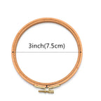 Beechwood Embroidery Hoop – 3–12 in Sizes